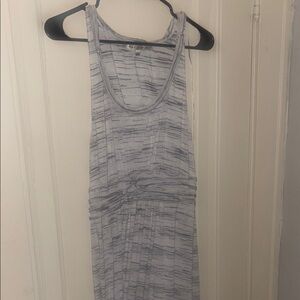 Max Studio Gray Sleeveless Scoop Neck Sundress